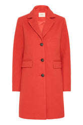 Fransa Evilla Jacket - Mars Red